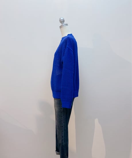 ざっくりcottonシアーニット