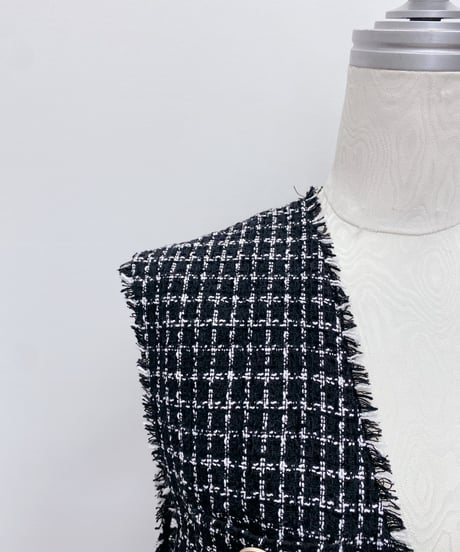 ツィードジレ&スカート ※上下別売り