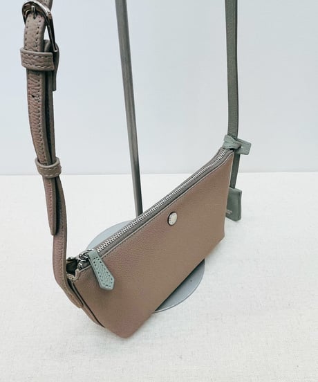 シュリンクレザー ミニショルダーバッグ