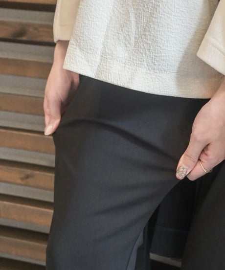ハイテンションストレッチパンツ(リボン有り)