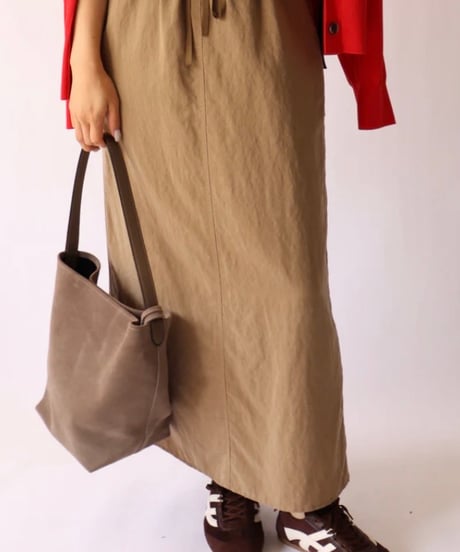 バイオ加工ロングスカート