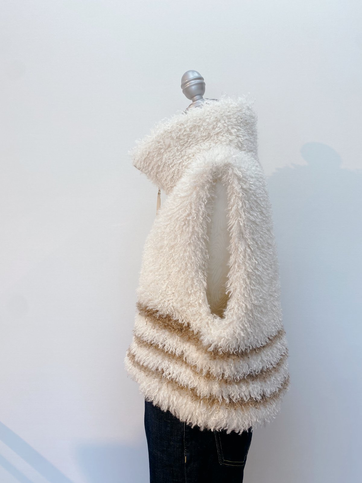 archivio ✴︎ フードベスト　36サイズ　美品 archivio ✴︎ フードベスト36サイズ美品