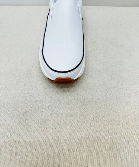 厚底・スタイルUPレザースリッポン