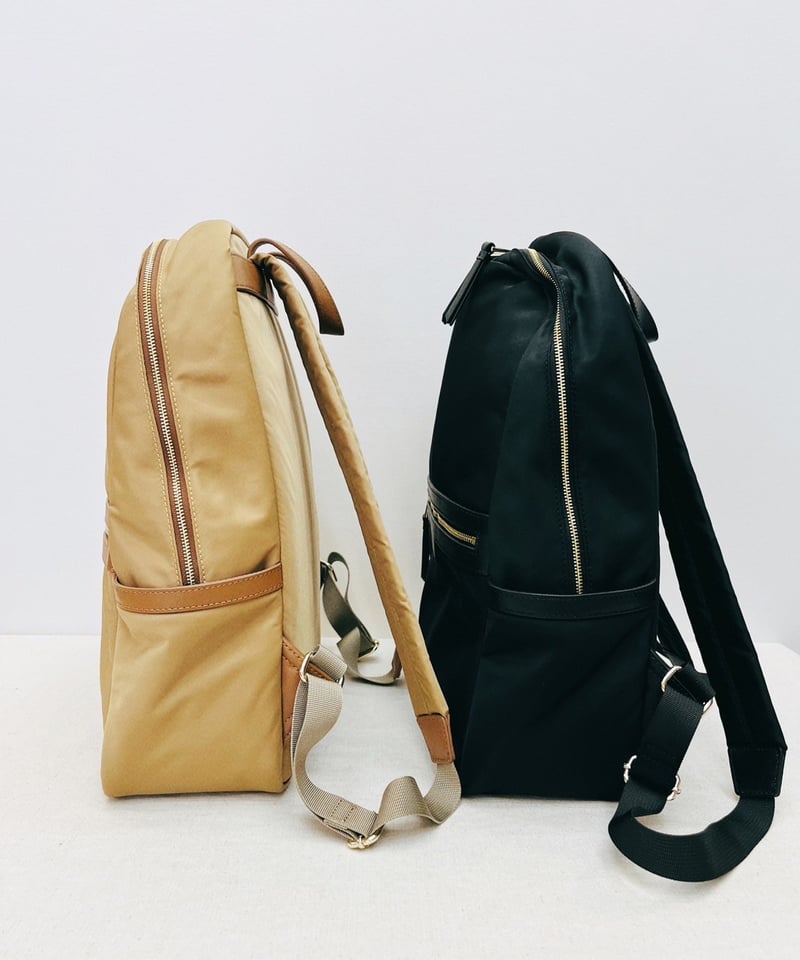 レザーナイロンコンビリュック | Aujourd'hui