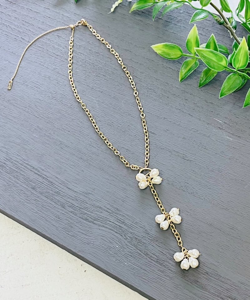 シャワーパールネックレス | Aujourd'hui