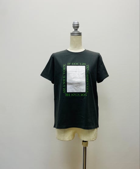 箔プリントロゴTシャツ