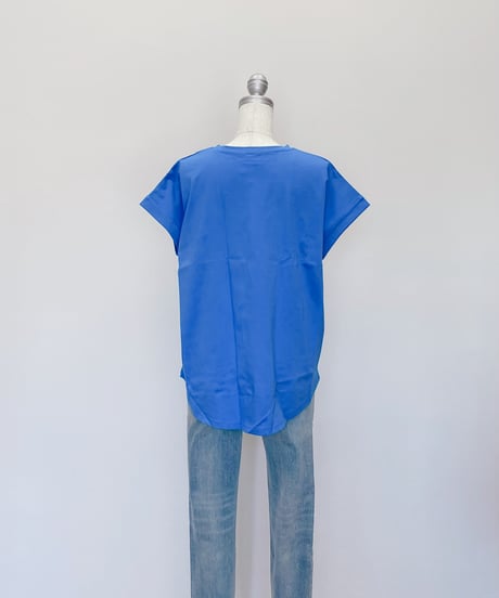 ドライタッチコットン ターンバックTシャツ