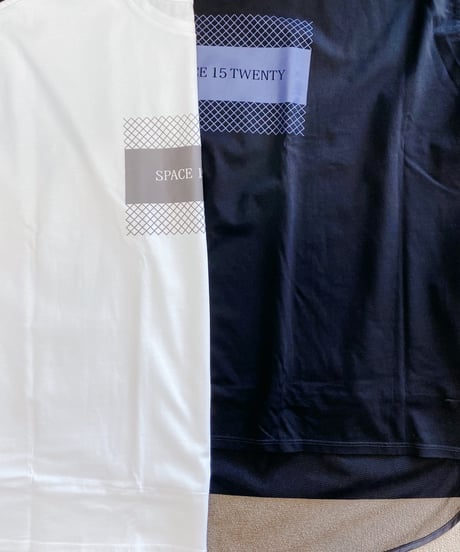 裾メッシュ デザインロゴTシャツ