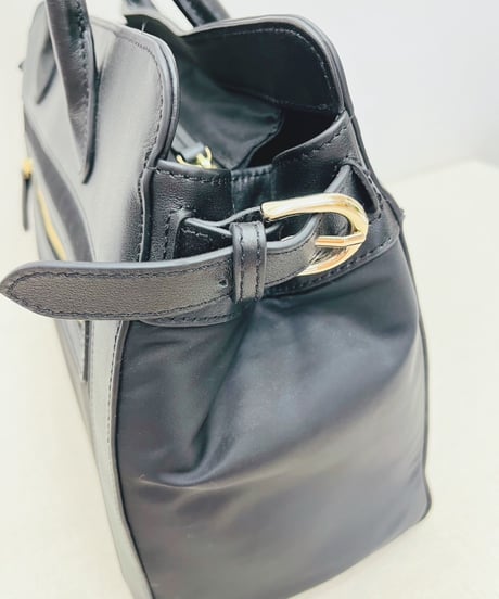 レザーナイロンコンビA4トートバッグ