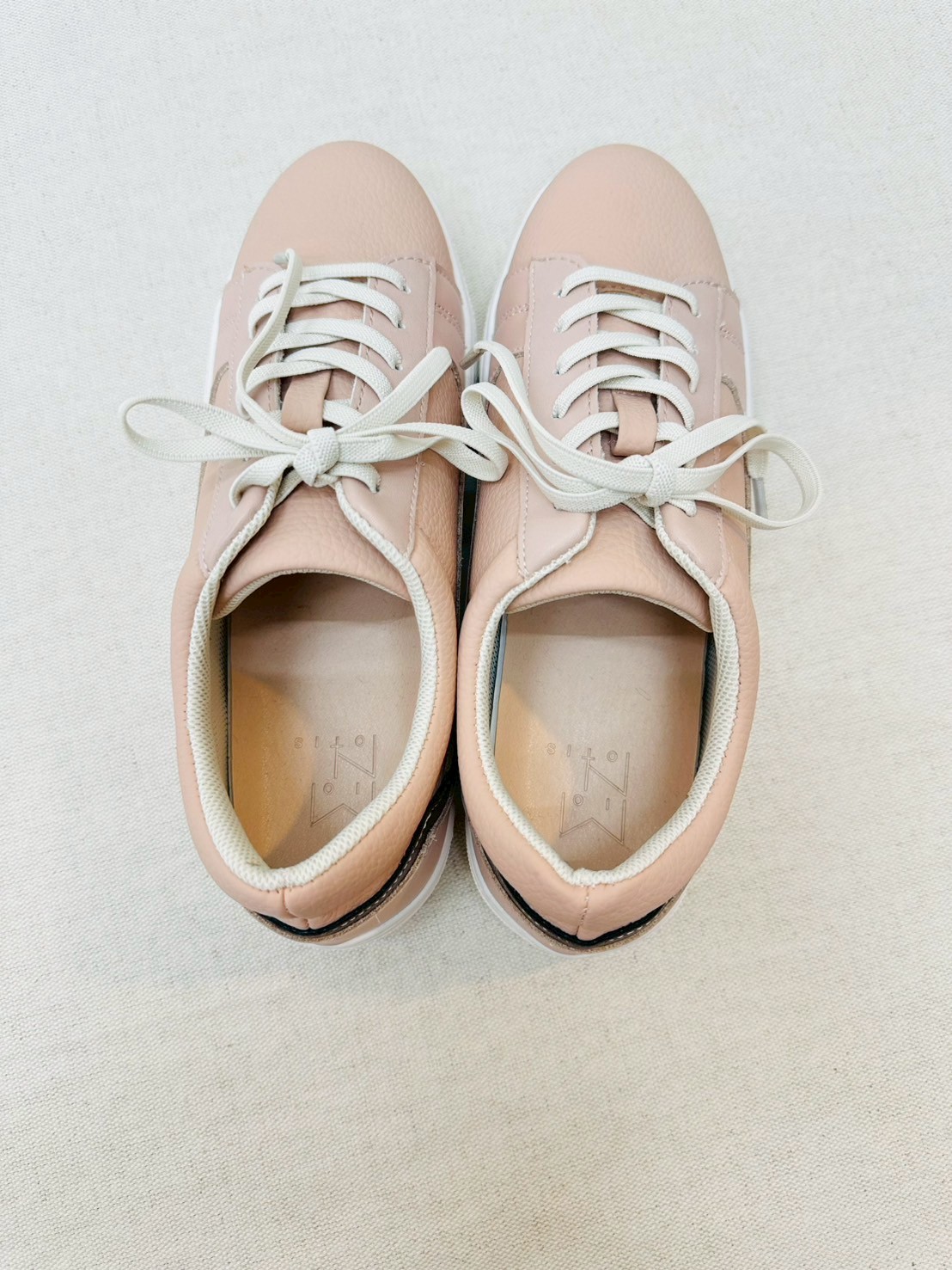 【希少デザイン】Odette e Odile 厚底スニーカー　グリッター　レザー スプリング コート/OC Spring/C G2 SNK （スニーカー）｜ODETTE