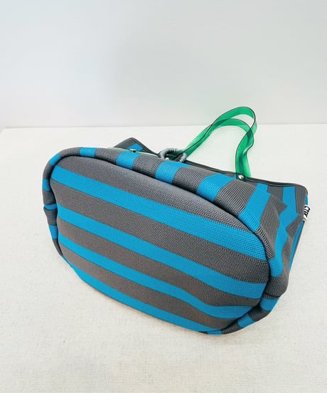ストライプトートバッグ