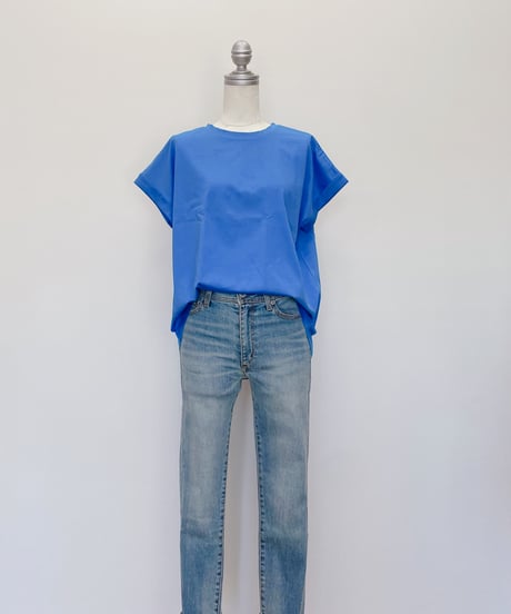 ドライタッチコットン ターンバックTシャツ