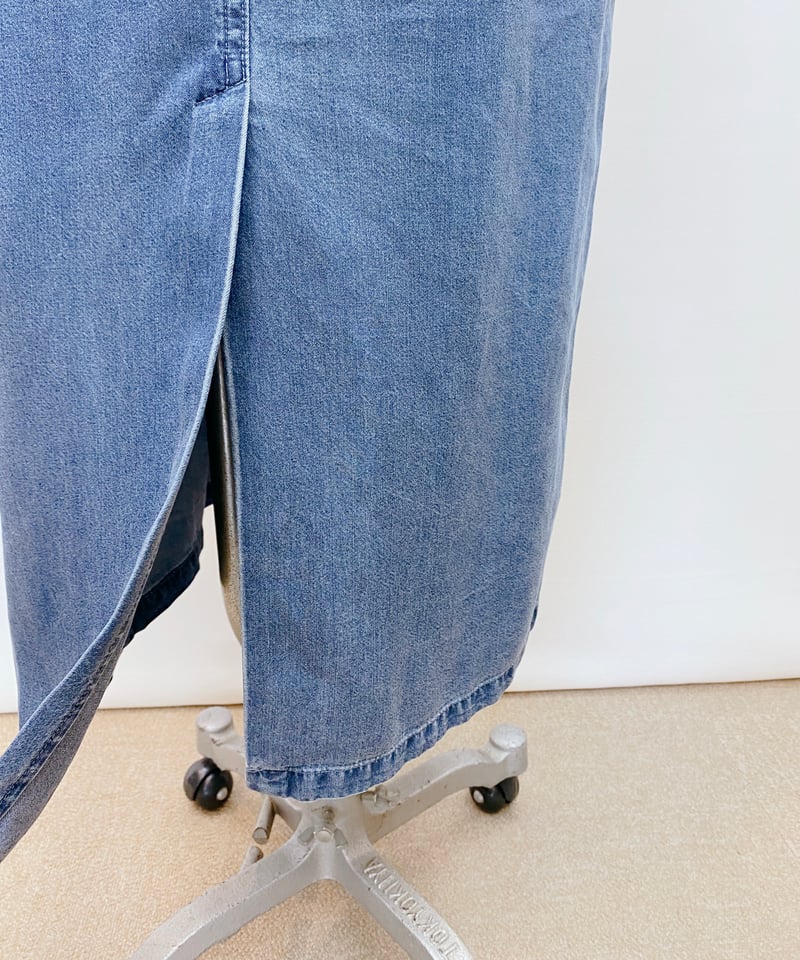 インゲボルグワンピースデニムテンセル セール】 【OUTLET】8ozデニムワンピース （ロング・マキシ丈