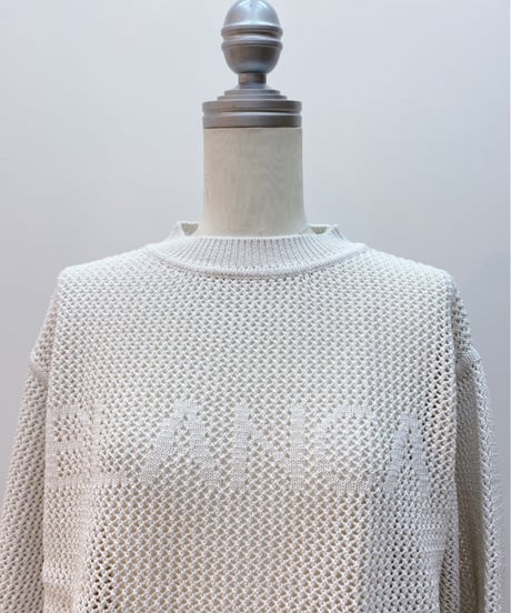 ざっくりcottonシアーニット
