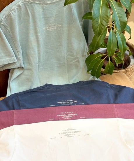 ピグメント加工Tシャツ