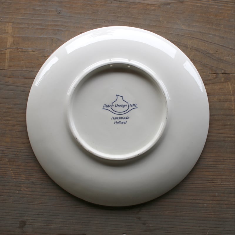 水辺と風車小屋の飾り皿|デルフト焼(Delft) | 土井見世 古道具店 水辺と風車小屋の飾り皿|デルフト焼(Delft) | 土井見世 古道具店