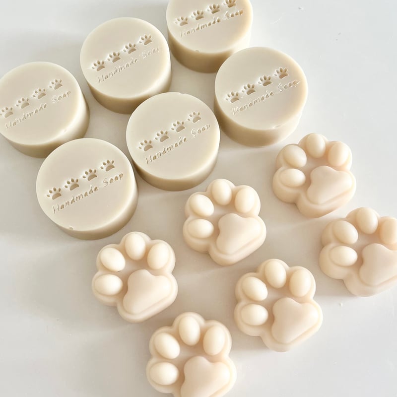 Dog Soap Leo】shiro - 米ぬかとクレイのさっぱり石鹸 | kivi soap