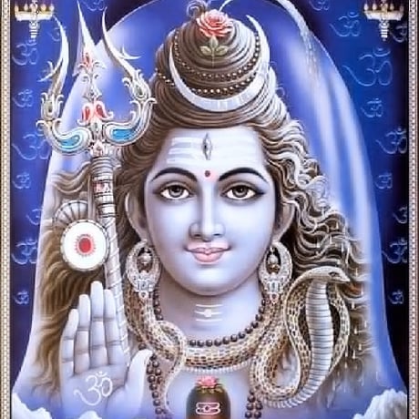 インドの神様 シヴァ神 お守りカード[009] India God【Siva】Small Card (Charm)