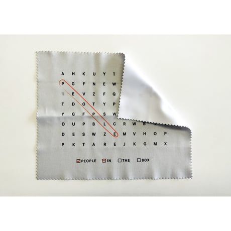 PITB メガネケース&クロス 「Crossword」