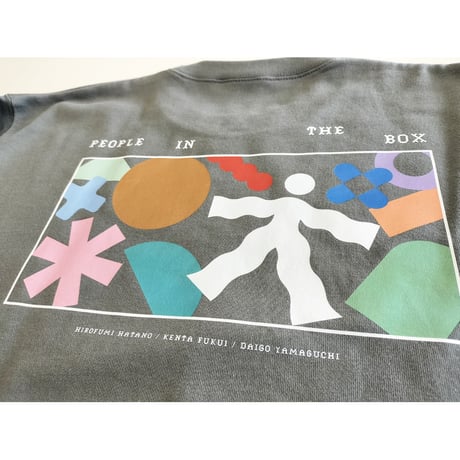 PITB スウェット 「おもちゃ箱」　ストーングリーン　※Ｍサイズのみ
