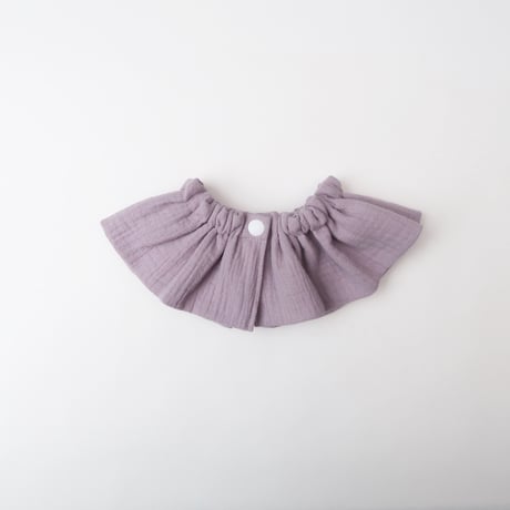 【展示のみ】くすみパープルのフリルスタイ