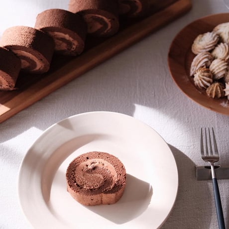 【online lesson｜MOVIE 】チョコレートロールケーキ＆アールグレイの絞り出しクッキー