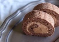 【online lesson】チョコレートロールケーキ＆アールグレイの絞り出しクッキー
