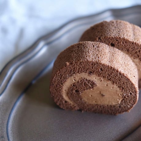 【online lesson】チョコレートロールケーキ＆アールグレイの絞り出しクッキー