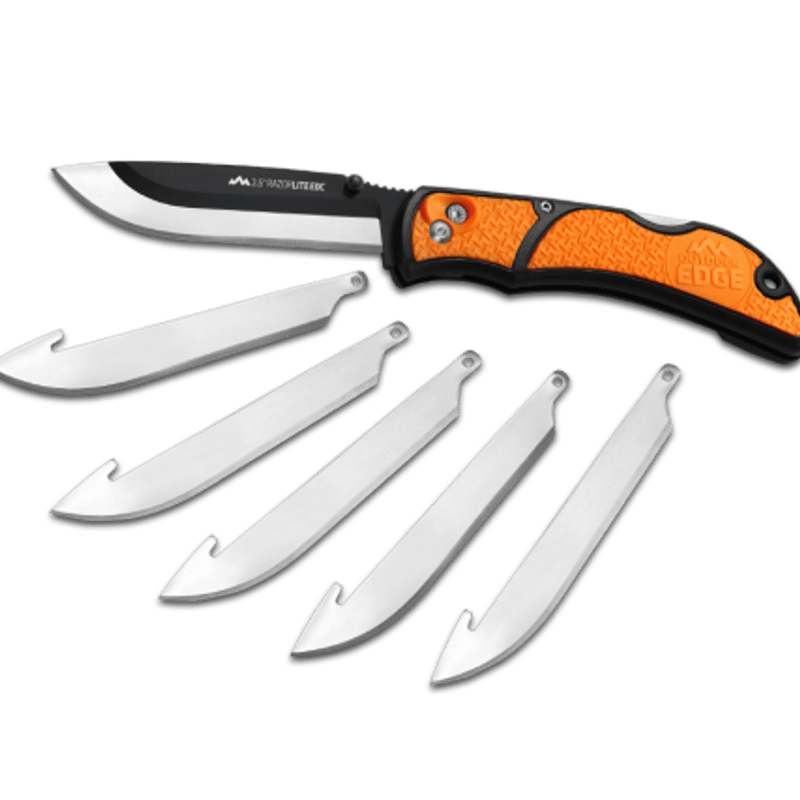 替え刃で「革命」を起こすアウトドアナイフ、RAZORLITE EDC | Outdoor