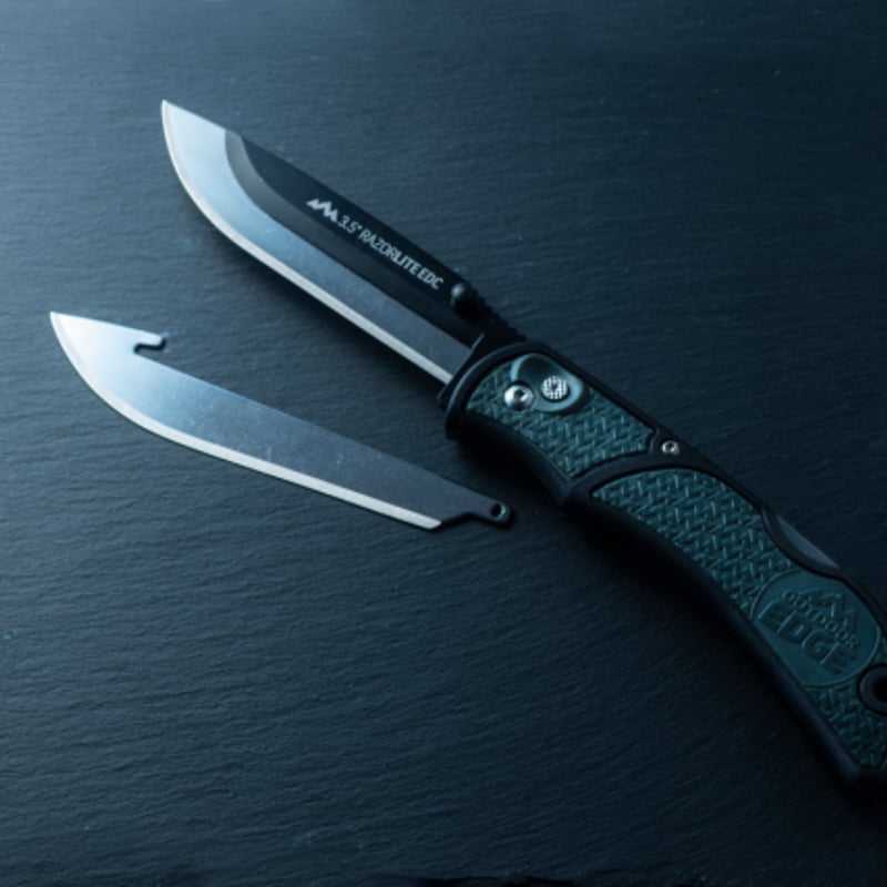 替え刃で「革命」を起こすアウトドアナイフ、RAZORLITE EDC | Outdoor