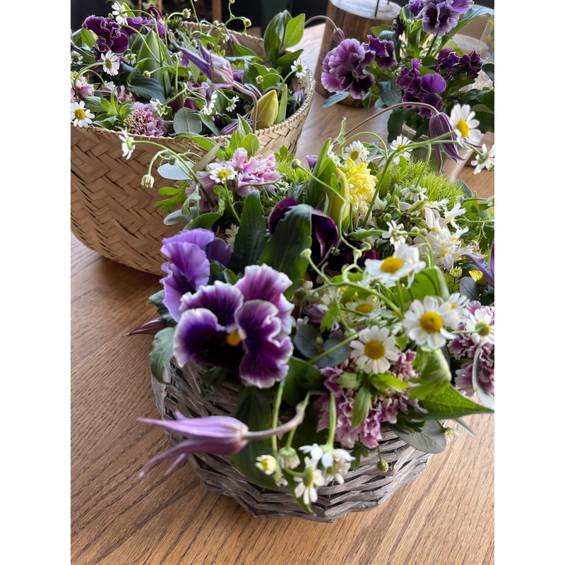バスケットアレンジ Blow in house Dried flower 公式オンラインショップ/フラワー