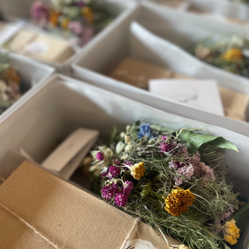 夏のギフトセット | oder-made flower label momo