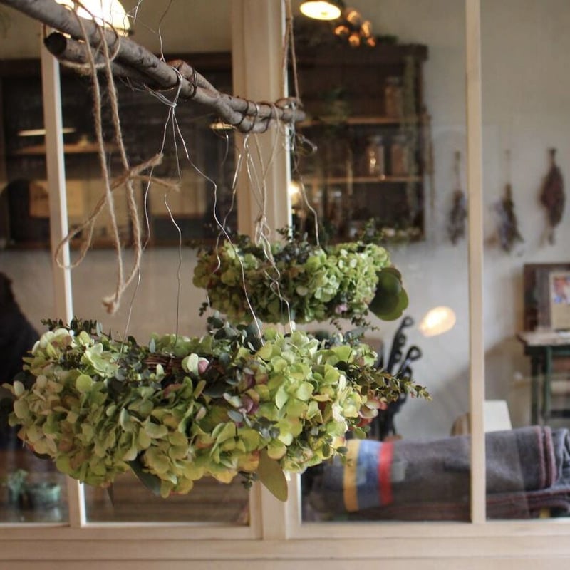 夏☀︎SALE！ユーカリと紫陽花のラベンダーカラーハーフリース