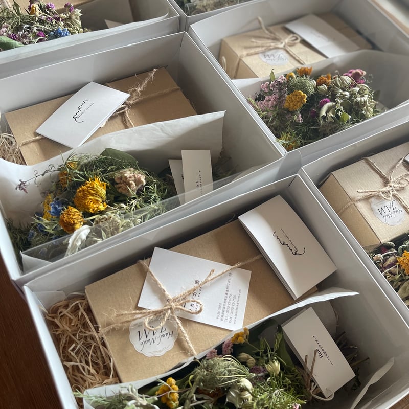 夏のギフトセット | oder-made flower label momo