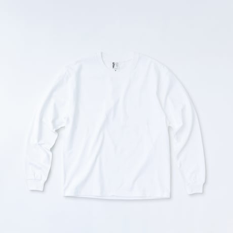 BLANK L/S TEE "WHITE"