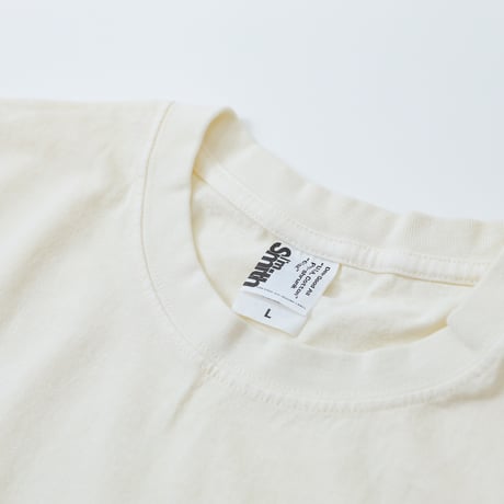 BLANK VINTAGE TEE "STAIN"