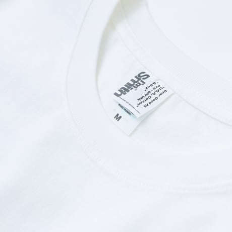 BLANK L/S TEE "WHITE"