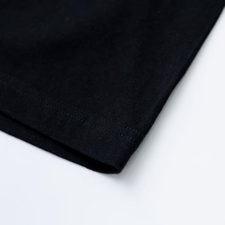 BLANK L/S TEE "BLACK"