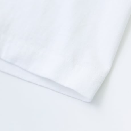 BLANK L/S TEE "WHITE"