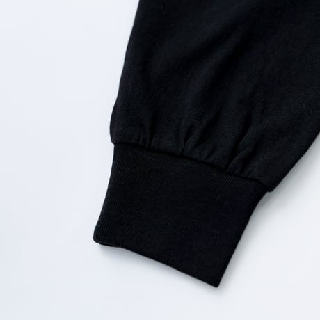 BLANK L/S TEE "BLACK"