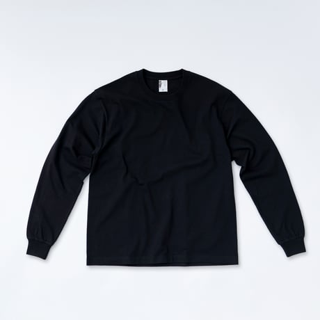 BLANK L/S TEE "BLACK"