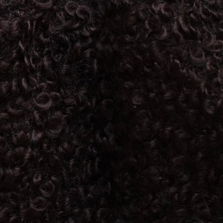 ピュアモヘアのポーチブラウン(バントレイ用)