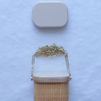 CHANEL TYPE BASKET Sサイズ の お材料　メイプル リム＆リッド
