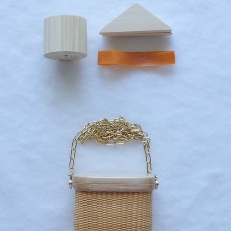 CHANEL TYPE BASKET S Size の お材料　エボニーベース