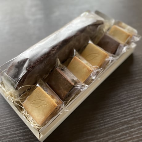 クッキーサンド&杏と胡桃のガトーショコラ