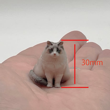 ３Dねこフィギュア ― 写真1枚でつくる、おうちのねこをそのまま立体化！