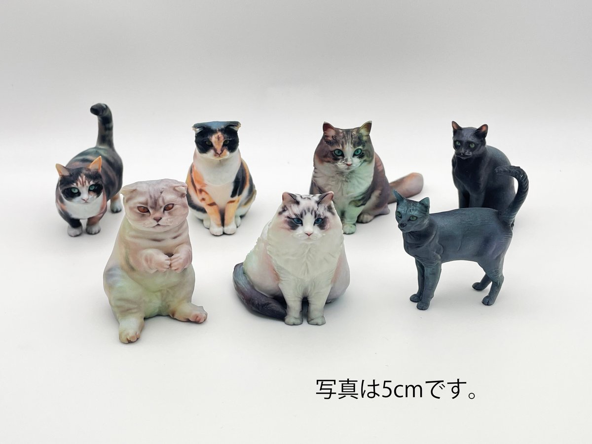 ねこのひセール開催中】3Dねこフィギュア ― 写真1枚でつくる、おうち