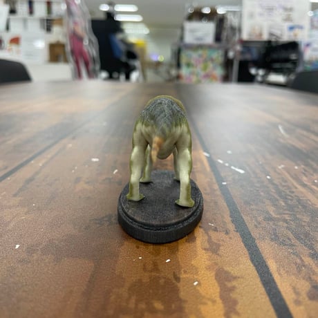恐竜_トリケラトプス子供_図鑑画家加藤愛一様作品