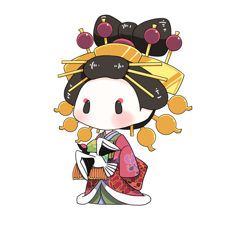 日本の歴史 【艶やかなる幻影 ― 花魁フィギュア】～鶴姫(つるひめ)～