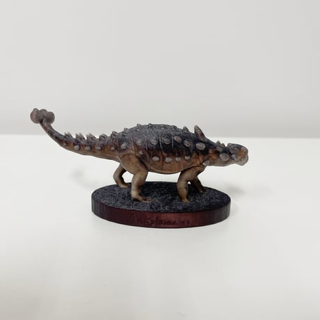 恐竜_アンキロサウルス_図鑑画家加藤愛一様作品